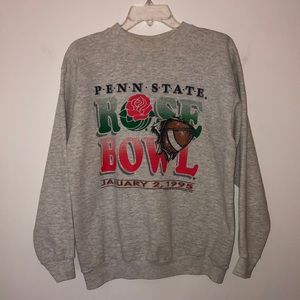 Vintage Penn State Rose bowl crewneck